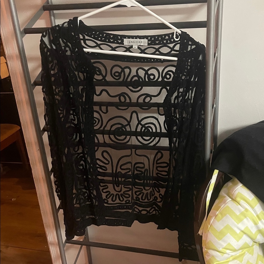 Jaguar Black Lace Blazer